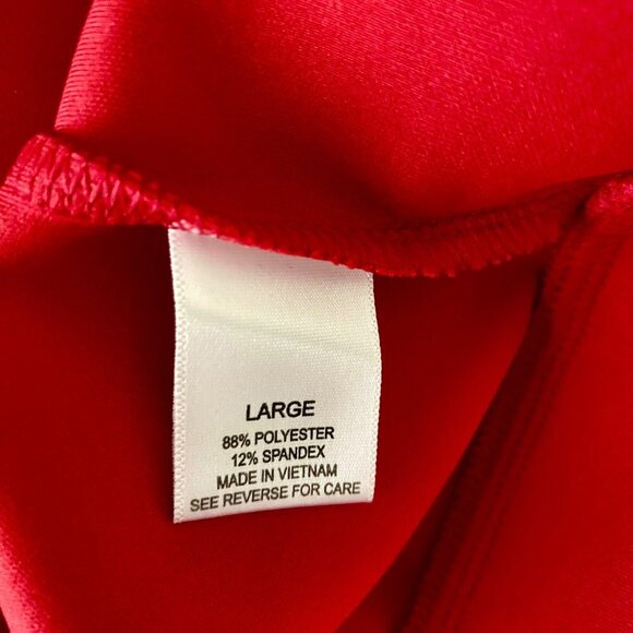 Golf America Red 1/4 Zip Vest Men's Large NEW - Picture 8 of 10